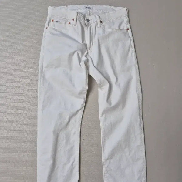 [BUNJANG] Polo Ralph Lauren Classic Fit White Denim Pants / 폴로 클래식핏 화이트 데님 팬츠