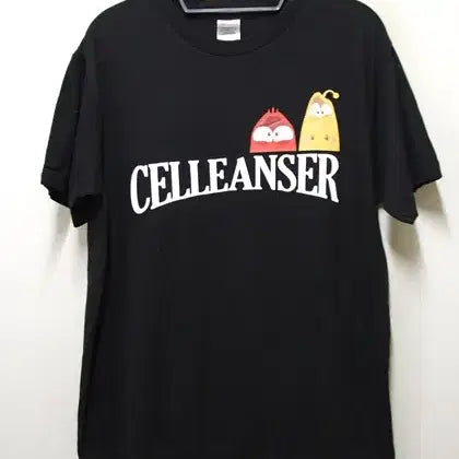 [BUNJANG] Lava CELLEANSER Cotton Round Tee / 라바 CELLEANSER 빅프린팅 면라운드티 택M