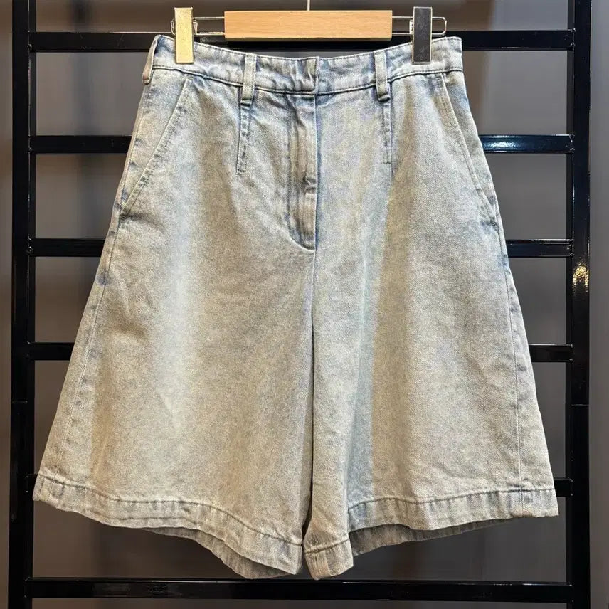 [BUNJANG] SYSTEM Light Wash Cotton Denim Shorts (XS) / [34(XS)] 시스템 연청 코튼 데님 숏팬츠 10.9