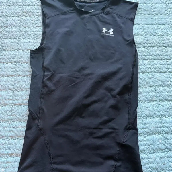 [BUNJANG] Under Armour HeatGear Sleeveless Shirt - New / 언더이머 히트기어 나시 새상품
