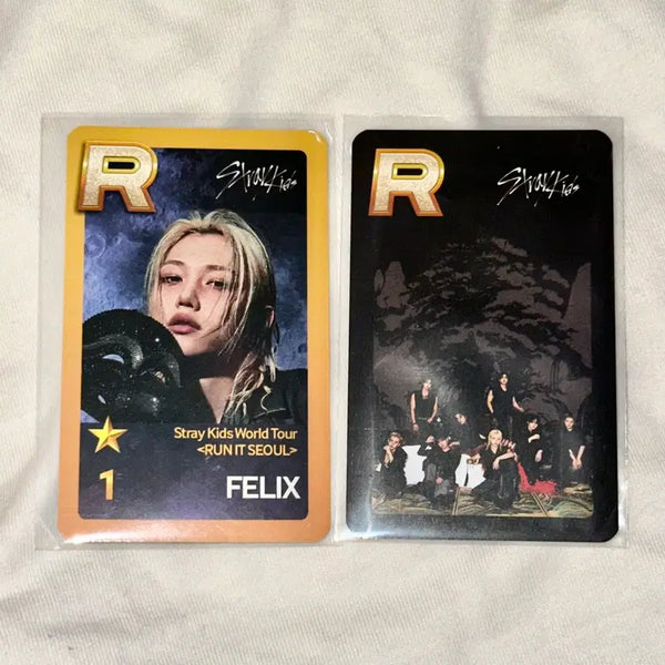 [BUNJANG] Stray Kids Felix Shusje Mission Event Photocard Bundle Set / (일괄) 스트레이키즈 스키즈 필릭스 슈스제 미션 이벤트+4만원 포카