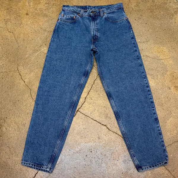 [BUNJANG] 90s Levi's 550 Made in USA Vintage Baggy Fit Jeans / 90s Made in USA 빈티지 리바이스550 배기핏 청바지 데님팬츠