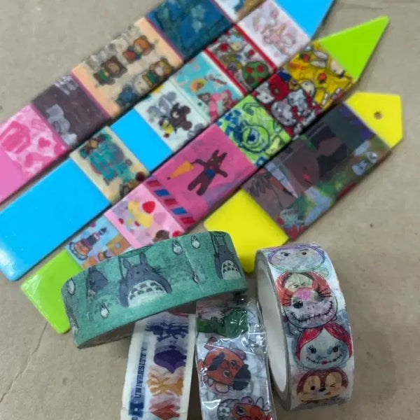 [BUNJANG] Disney Licensed Character Masking Tape Set / 캐릭터 마테 디즈니정품