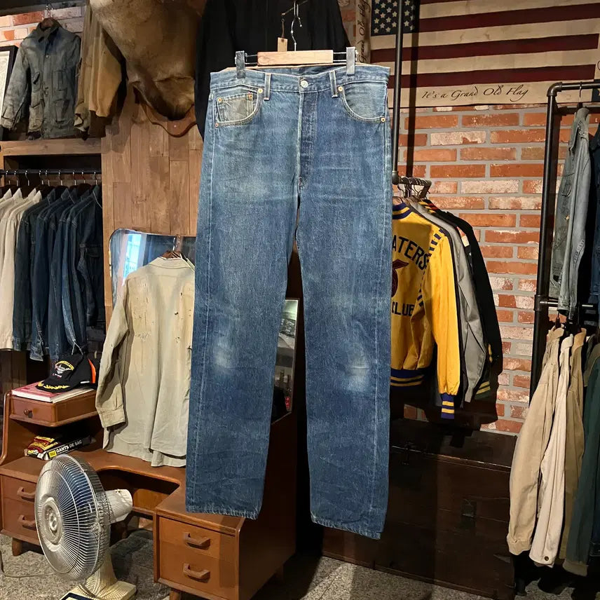 [BUNJANG] 90s USA Vintage Levi's 501 Denim Pants / 90s USA 빈티지 리바이스 501 데님 팬츠