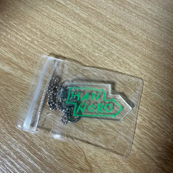 [BUNJANG] Hanroro Grapefruit Apricot Club Keyring (Sealed) / 한로로 자몽살구클럽 키링 미개봉 MD