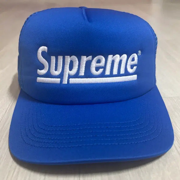 [BUNJANG] Supreme Trucker Cap Blue / 슈프림 트러커캡 블루