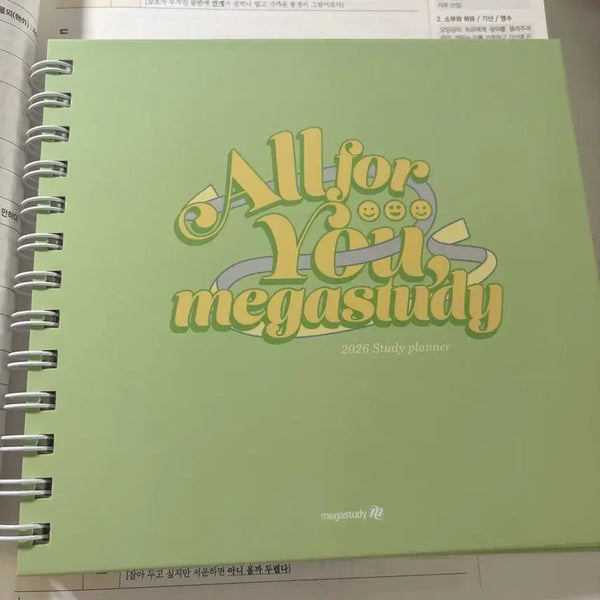 [BUNJANG] MegaStudy 2026 Second Semester Study Planner / 2026 메가스터디 스터디플래너 2학기용 (27수능)