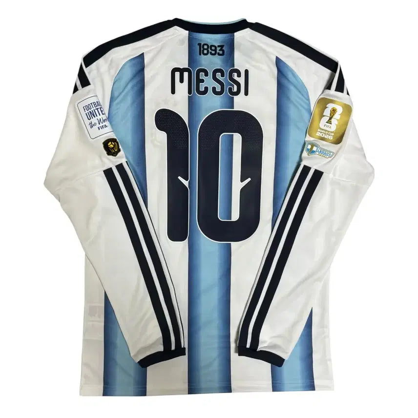[BUNJANG] Argentina Long Sleeve Training Jersey / 26-28 아르헨티나 긴팔 메시 유니폼