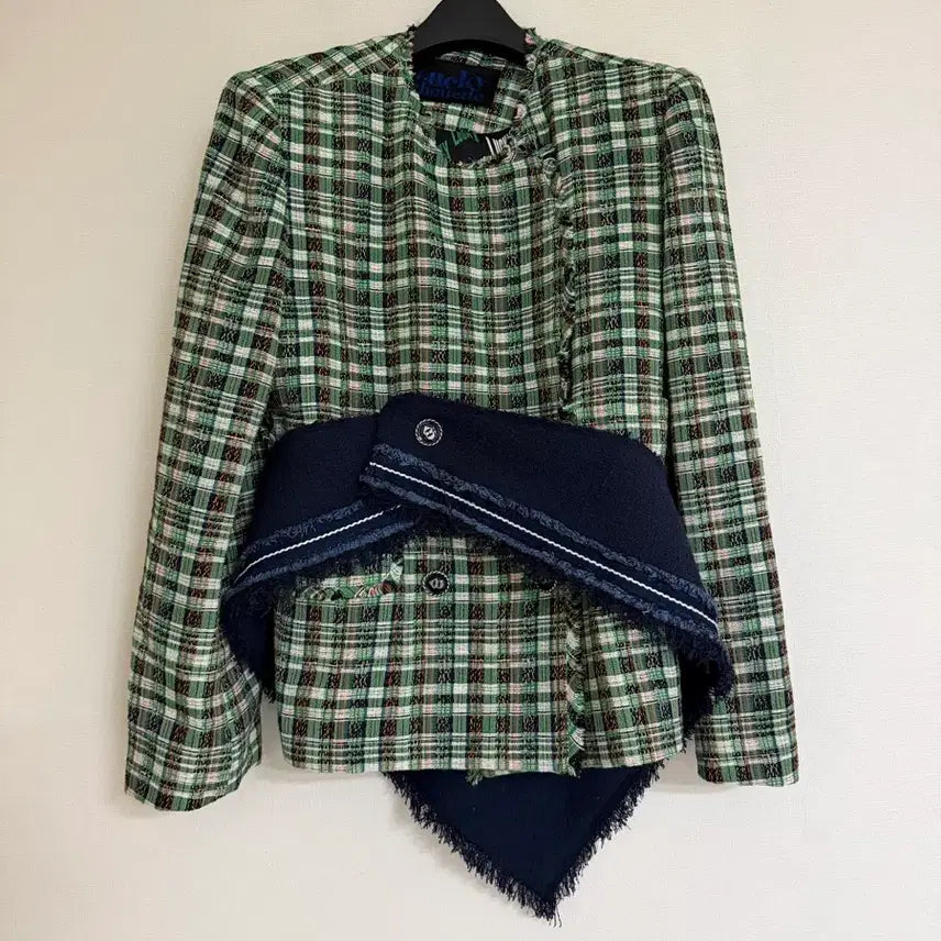 [BUNJANG] Lucky Chouette Tweed Jacket / 럭키슈에뜨 트위드 자켓