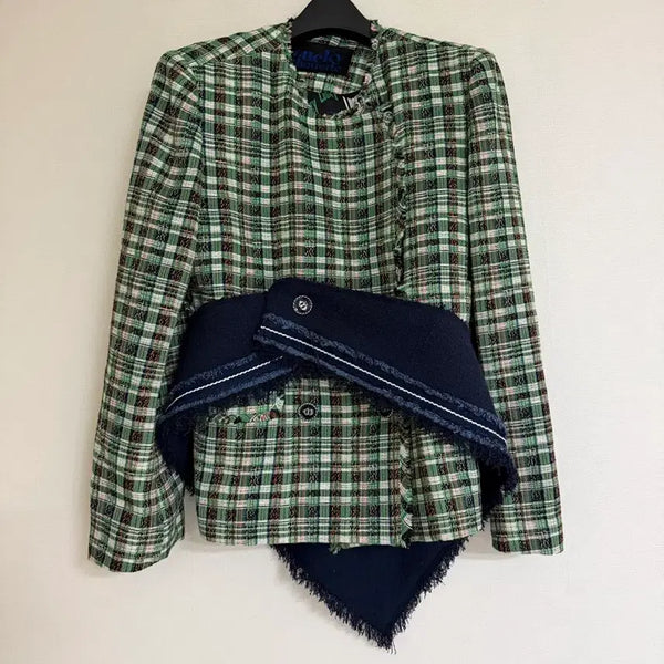 [BUNJANG] Lucky Chouette Tweed Jacket / 럭키슈에뜨 트위드 자켓