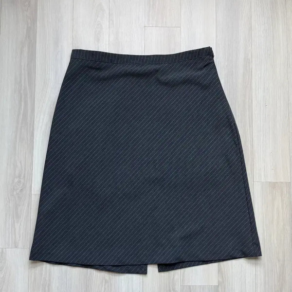 [BUNJANG] Stripe Midi Skirt / 스트라이프 미디 스커트