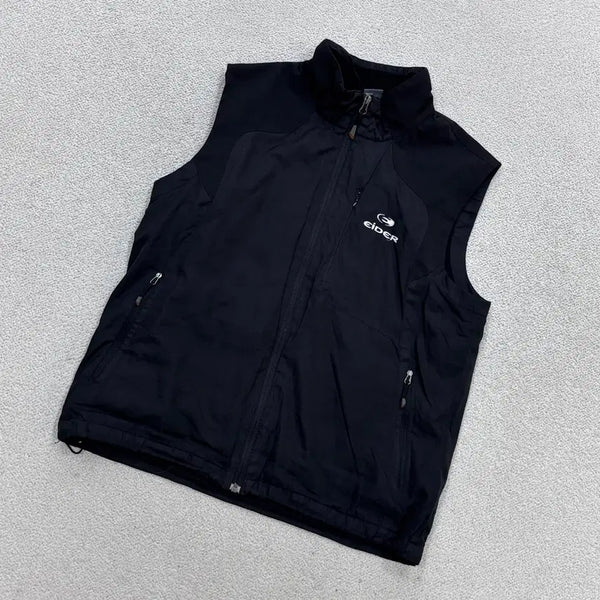 [BUNJANG] Eider Men's Black Sphere Vest / M 아이더 남성 아웃도어 블랙 스피어 조끼 베스트 0716E