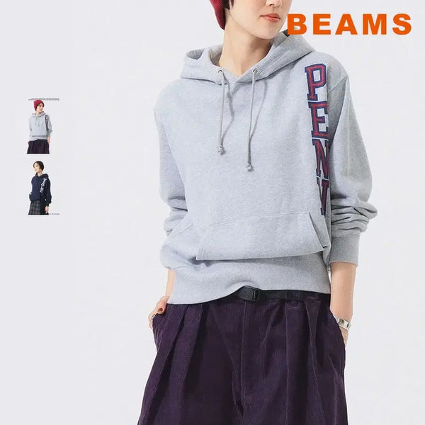 [BUNJANG] BEAMS BOY x GOOD ROCK SPEED Collaboration College Hooded Parka / 빔즈 보이 별주 굿록스피드 컬리지 후드 파카