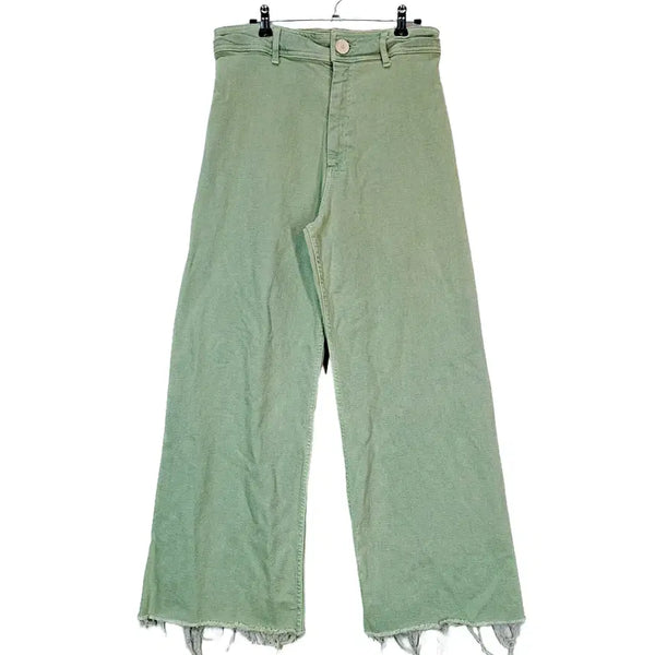 [BUNJANG] Zara Women's Y2K Wide-Fit Jeans (Mint, Size 29) / 자라 여성 Y2K 와이드핏 청바지 29 민트 25808