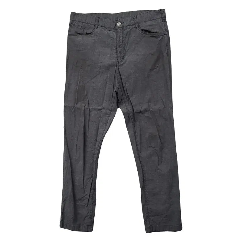 [BUNJANG] WAAC Grey Cotton Golf Pants / 와이드앵글 그레이 골프 면바지 86