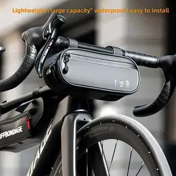 [BUNJANG] Offbondage Waterproof Bicycle Handlebar & Top Tube Bag - Black, 1.9L / (새상품)방수 자전거 가방 핸들바 탑튜브 mtb 로드 미니벨로 픽시