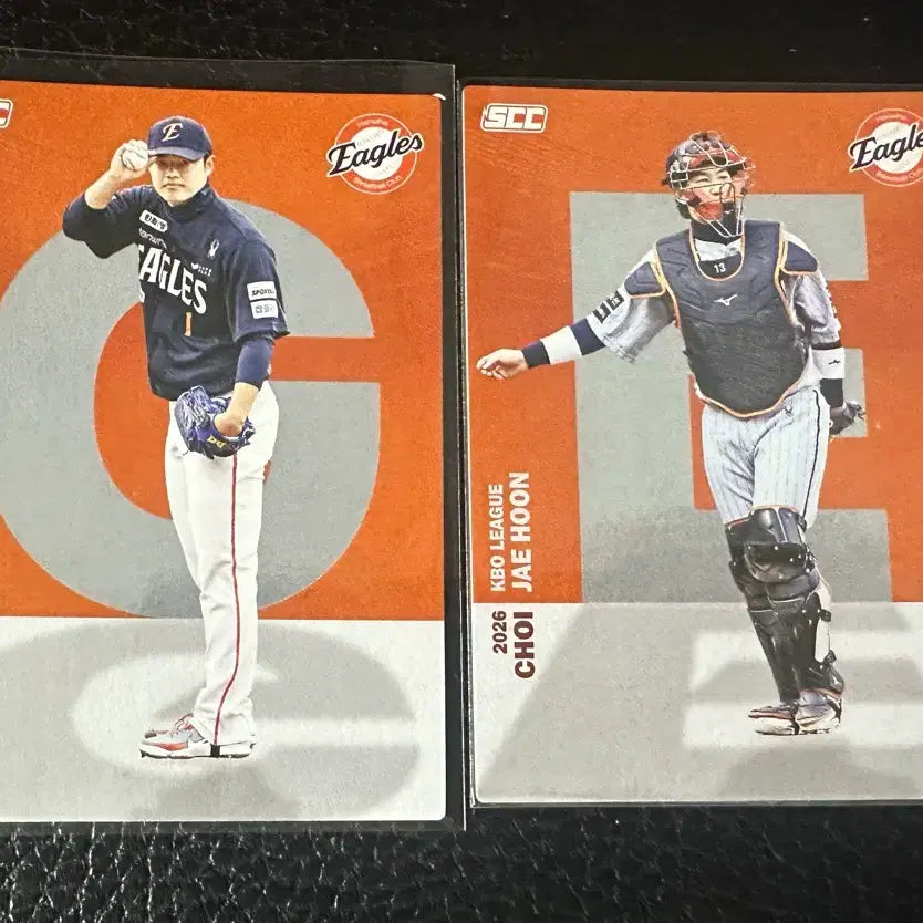 [BUNJANG] 2026 KBO League Moon Dong-ju / Choi Jae-hoon Alphabet Card Bundle Set / 2026 KBO 리그 문동주/최재훈 알파벳카드 일괄