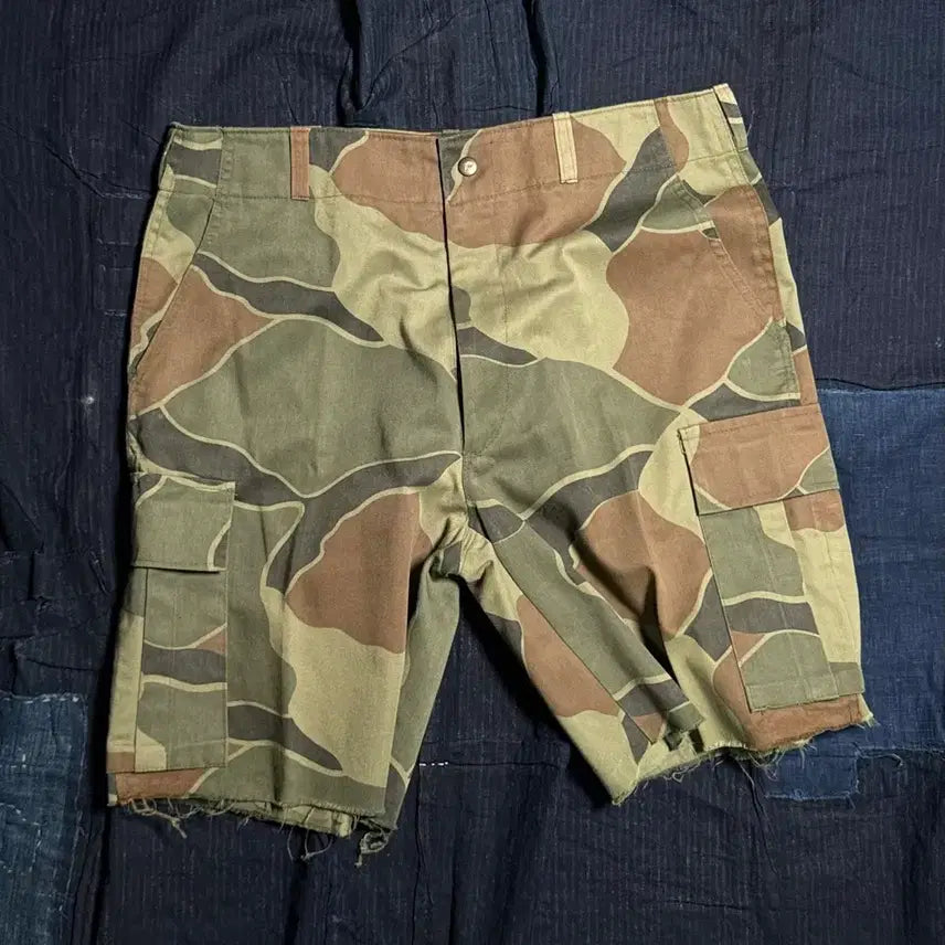 [BUNJANG] Vintage Camouflage Cut-Off Shorts / 빈티지 카모플라주 컷오프 쇼츠 35