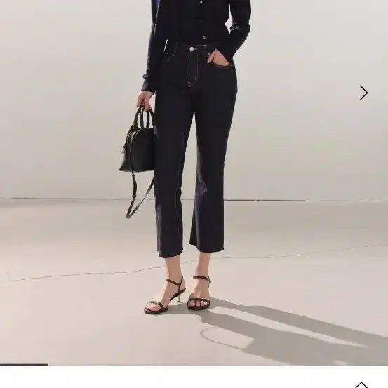 [BUNJANG] Sie Liz Straight Ankle Jeans S/Long / 시에 sie 리즈 스트라이트 앵클진 S/long
