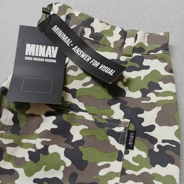 [BUNJANG] Mina B Camouflage Frog Shorts / 택붙은 미사용 미나브 반바지 카모플라쥬 개구리 쇼츠
