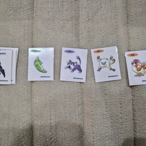 [BUNJANG] Pokemon Sticker Collection / 포켓몬 띠부씰 판매 합니다