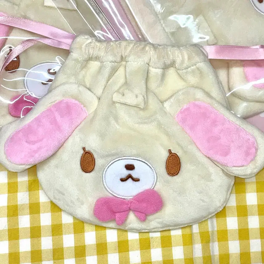 [BUNJANG] Sugarbunnies Shirousa Drawstring Pouch / 슈가바니즈 시로우사 조리개 복조리 파우치