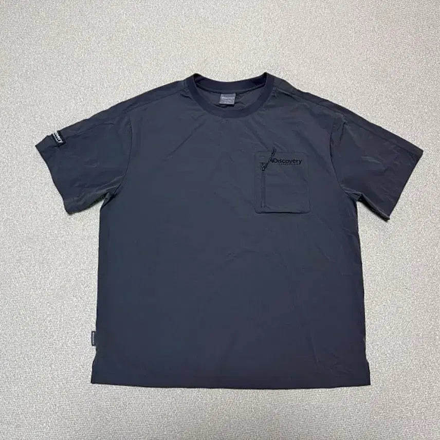 [BUNJANG] Discovery Cooling Woven Short-Sleeve T-Shirt Men's Size 100 / 디스커버리 냉감 우븐 반팔 티셔츠 남성용 100사이즈