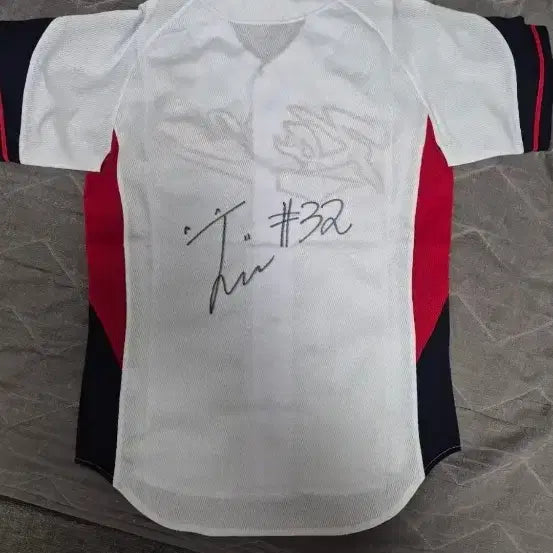 [BUNJANG] Lee Joo-eun National Team Signed Cheerleader Uniform Size 100 / 치어리더 1황 이주은 국대 싸인 유니폼 100 사이즈 판매