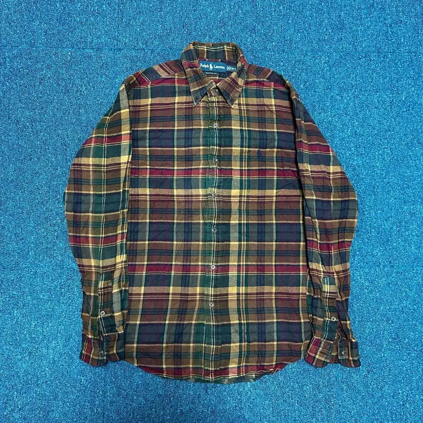 [BUNJANG] Polo Ralph Lauren Check Shirt Size M / 폴로 랄프로렌 체크 남방 셔츠 M