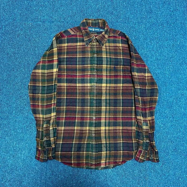 [BUNJANG] Polo Ralph Lauren Check Shirt Size M / 폴로 랄프로렌 체크 남방 셔츠 M