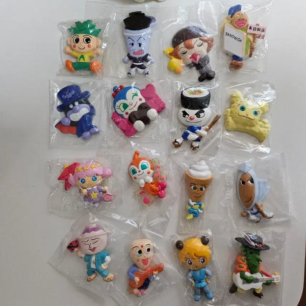 [BUNJANG] Anpanman Magnet Bundle (27 pieces) / 호빵맨 자석 일괄 27개 마그넷