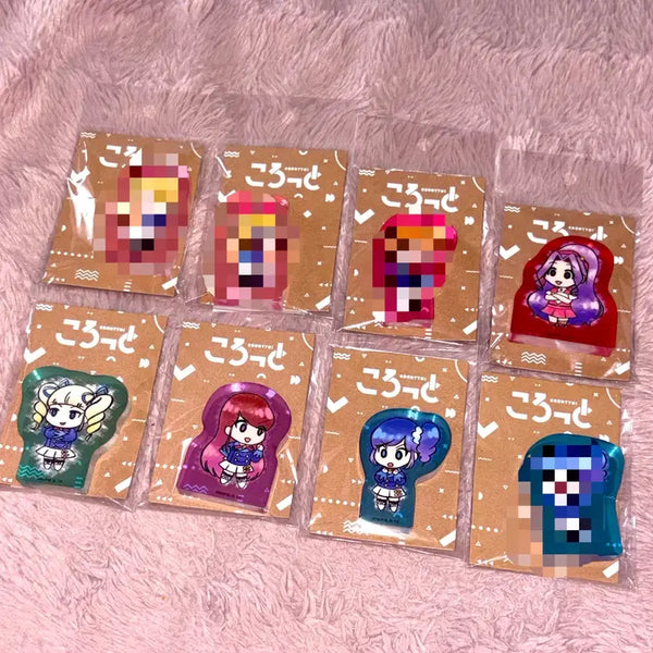 [BUNJANG] Aikatsu! AiStars! Korotto Acrylic Stand - Sealed - Yurika, Ran, Mizuki, Aoi / 아이카츠 아이엠스타 코롯토 미개봉 유리카 란 미즈키 아오이