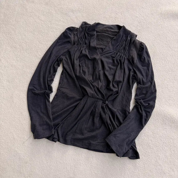 [BUNJANG] Handsome Mine Women's Blouse 0610T1 / 82 한섬 마인 여성 블라우스 0610T1