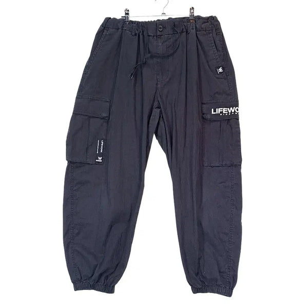 [BUNJANG] Lifework Men's Charcoal Balloon Fit Cargo Pants (Size 31) / 인기빈티지 남성 스트릿한 벌룬핏 카고팬츠 31 차콜 25707