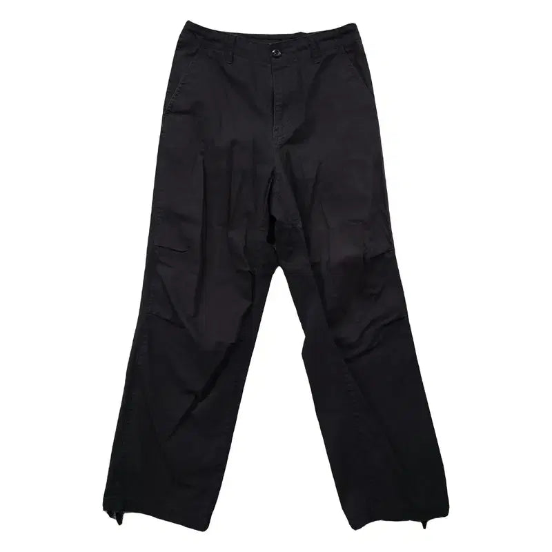 [BUNJANG] Musinsa Standard Black Wide Pants / 무신사스탠다드 블랙 와이드 바지 28