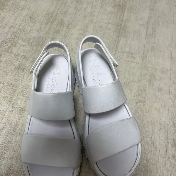 [BUNJANG] Skechers White Sandals / 스케쳐스 샌들 화이트 230