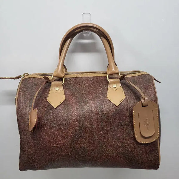[BUNJANG] Etro Paisley Tote Bag Brown / 에트로 페이즐리 토트백 브라운(무료배송)