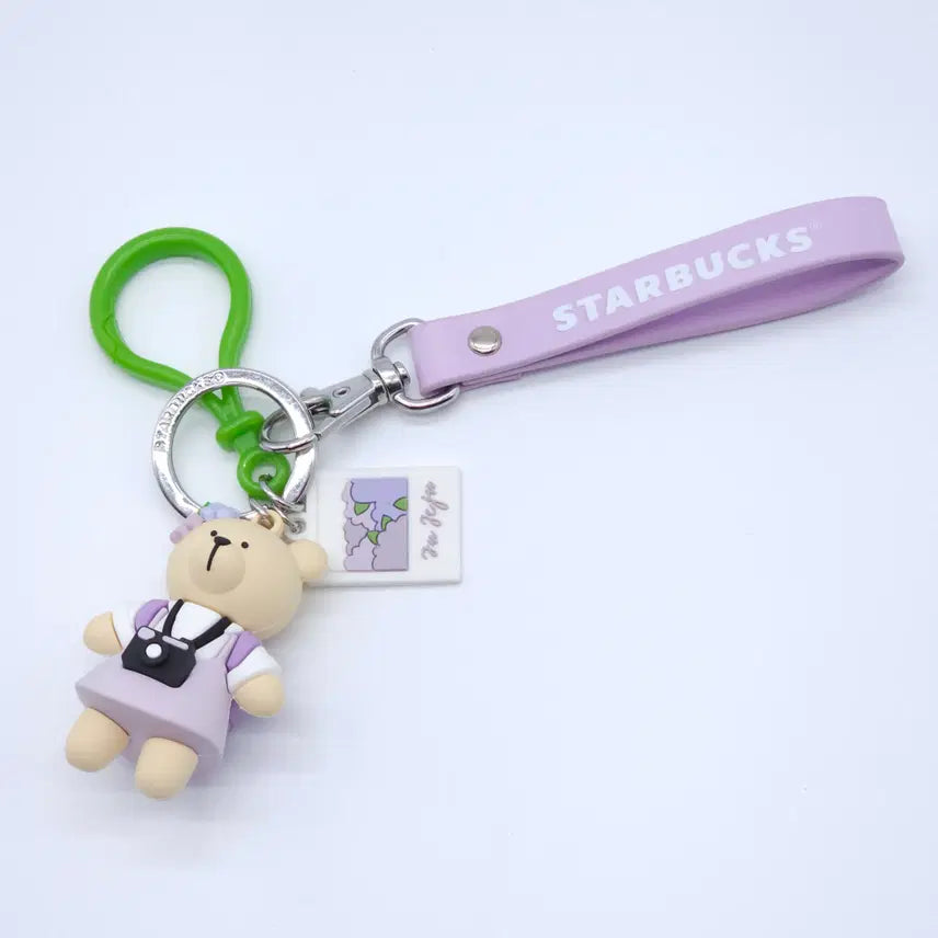 [BUNJANG] Starbucks Bear Figure Keyring / 스타벅스 곰돌이 피규어 키링
