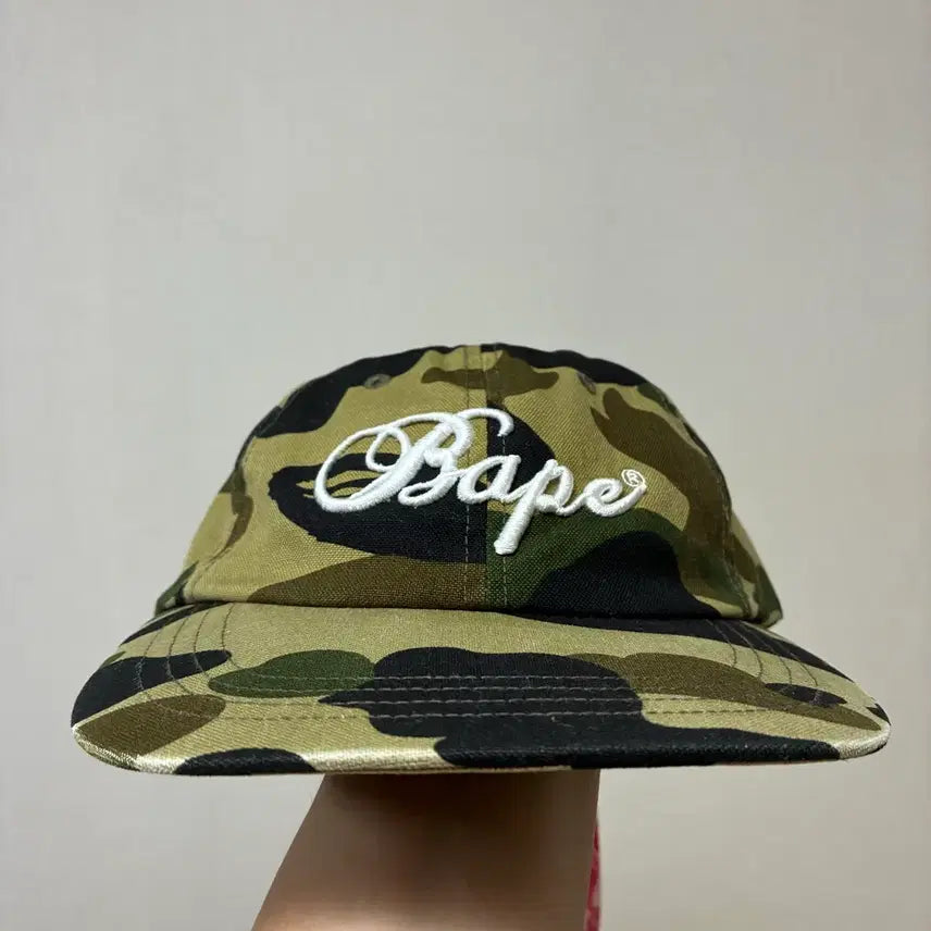 [BUNJANG] BAPE 1st Camo Cap Green / [free]베이프 BAPE 1st 카모 캡 그린