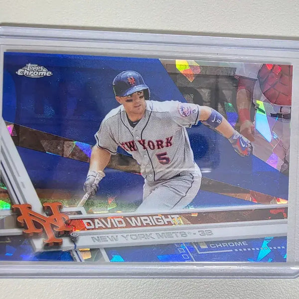 [BUNJANG] 2017 MLB David Wright Topps Chrome Sapphire Edition Card / 2017 mlb 데이빗 라이트 탑스 크롬 사파이어 에디션 카드 판매 뉴욕메츠