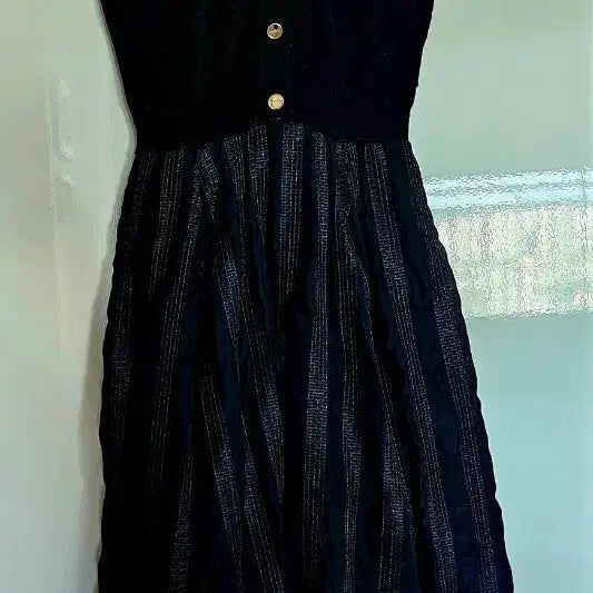 [BUNJANG] Sandro Black Knit Dress / 산드로 블랙 니트 원피스