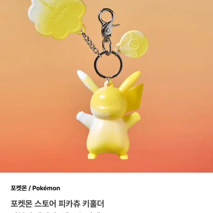 [BUNJANG] Pikachu Keyholder Marbling Edition & National Pokedex Metal Charms Bundle Set / 피카츄 키홀더 마블링 에디션 & 전국도감 메탈참 일괄