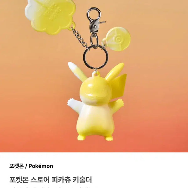 [BUNJANG] Pikachu Keyholder Marbling Edition & National Pokedex Metal Charms Bundle Set / 피카츄 키홀더 마블링 에디션 & 전국도감 메탈참 일괄