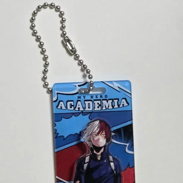 [BUNJANG] My Hero Academia Todoroki Shoto Jump Shop Double-Sided Keyring / 히로아카 토도로키 쇼토 점프샵 양면키링