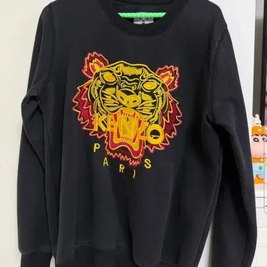 [BUNJANG] Kenzo Tiger Black Sweatshirt XL / 겐조타이거블랙맨투맨. XL