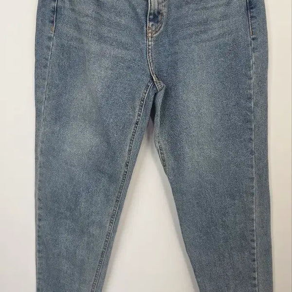 [BUNJANG] Thursday Island Light Wash Relaxed Fit Cropped Denim Pants / 써스데이아일랜드 연청 배기 데님 팬츠
