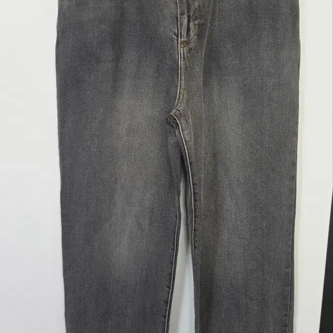 [BUNJANG] Thursday Island Charcoal Washed Wide Denim Pants / 써스데이아일랜드 차콜 워싱 와이드 데님 팬츠
