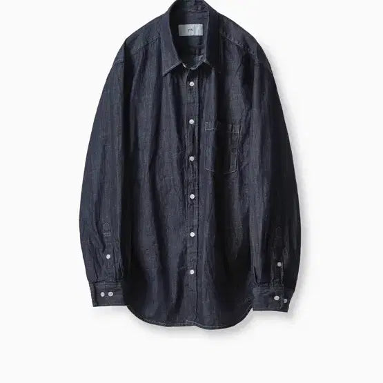 [BUNJANG] EYEWEAR GOO One Washed Lightweight Poca Denim Shirt / s) 이얼즈어고 원 워시드 라이트웨이트 포이카 데님 셔츠