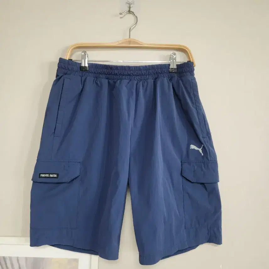 [BUNJANG] Puma Navy Cargo Shorts L / 푸마 네이비 카고 반바지 L