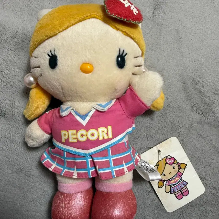 [BUNJANG] Hello Kitty High Teen Gyaru Plush Doll Keychain / 키티 인형 고리에키티 하이틴 갸루
